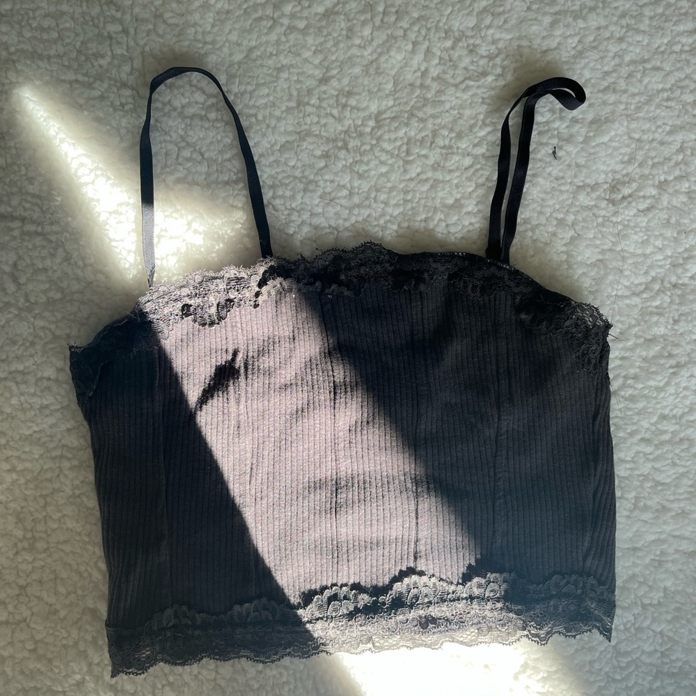 Garage corset tank top